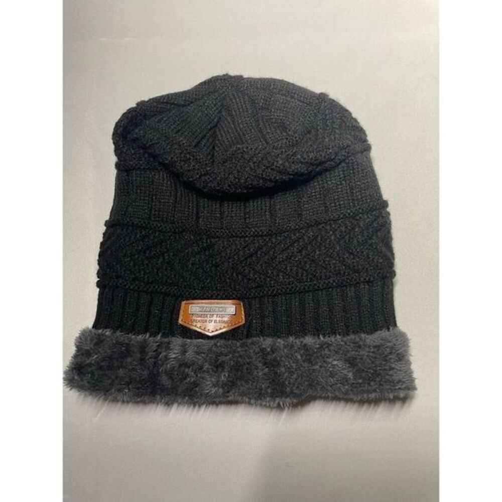 Hindawi slouchy Beanie winter hat Gray